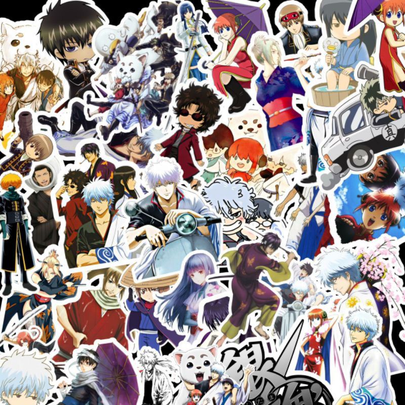 STIKER GINTAMA 35 PCS