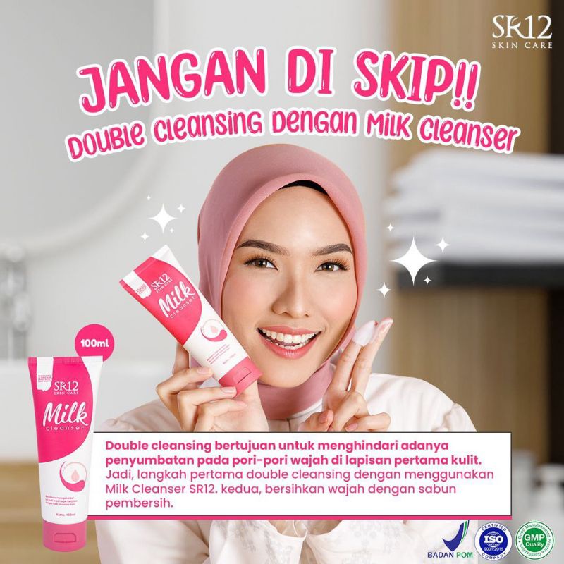 MILK CLEANSER//BISA COD//PEMBERSIH MAKEAUP