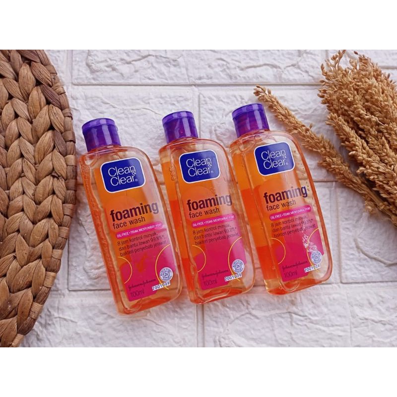 face wash CLEAN & CLEAR