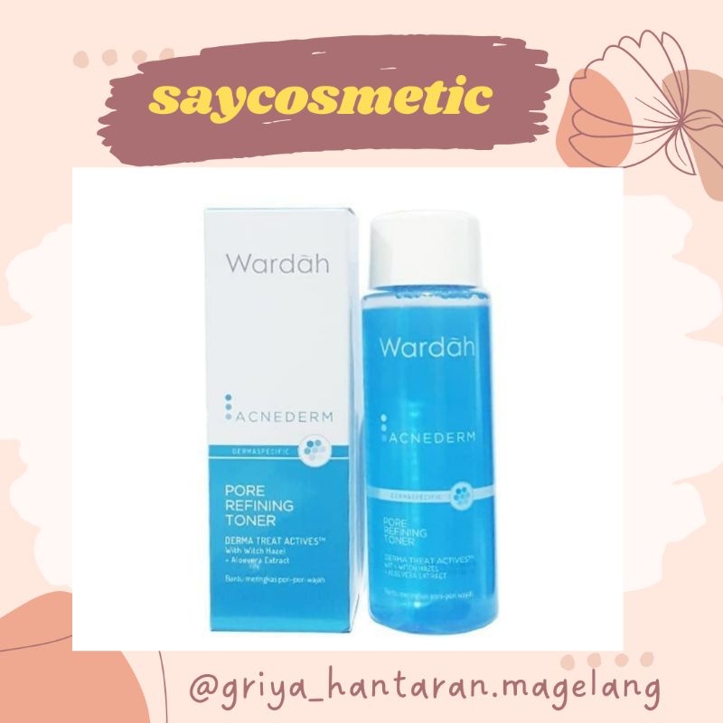 Wardah Acne Derm Pore Refining Toner 100ml