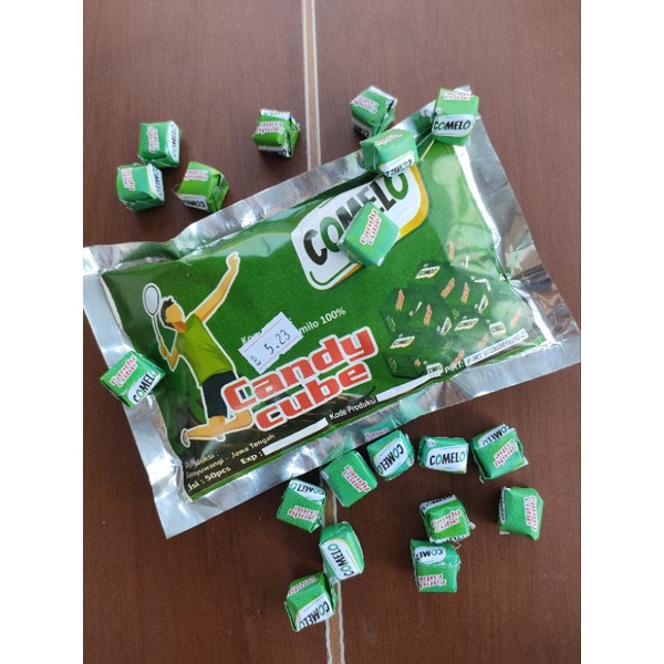 Comelo Milo Candy Cube 100% Milo Asli isi 50pcs