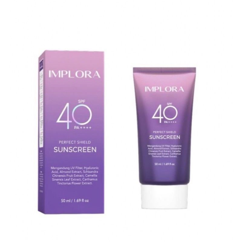 IMPLORA Perfect Shield Sunscreen SPF40 PA++++ 25ml&50ml