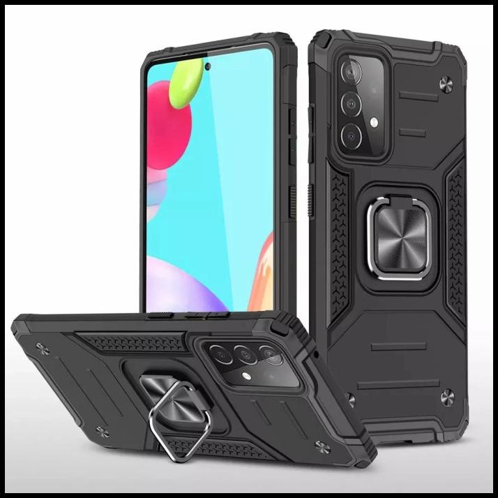 Soft Case Samsung A72 A 72 Armor Mangetic Ring Casing