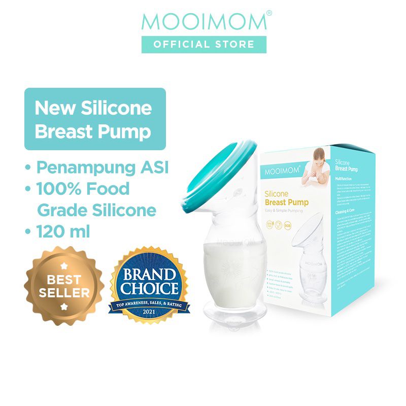 PRELOVED//Mooimom new Silicone Breast Pump