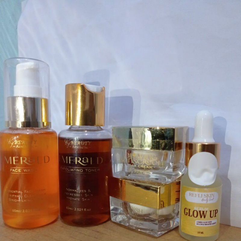 kf klinik + serum glow up