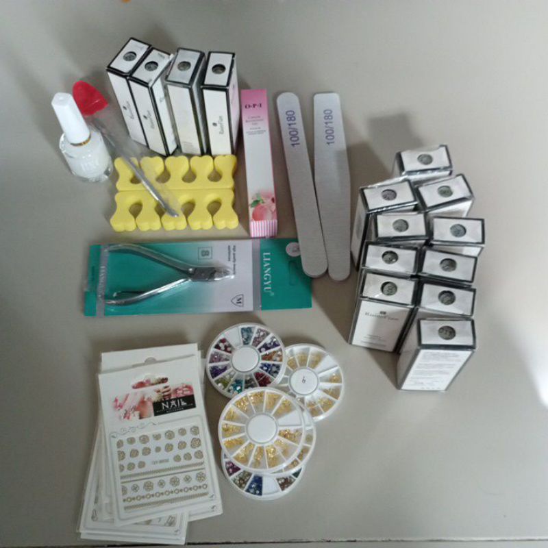 paket nail art untuk pemula