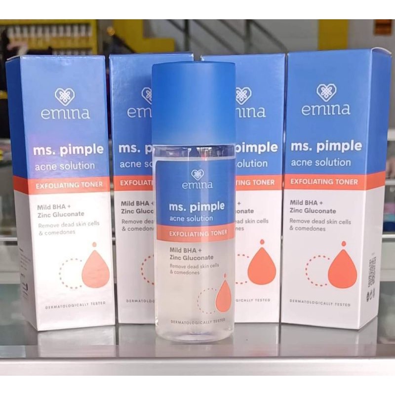 Ms pimple exfoliating toner