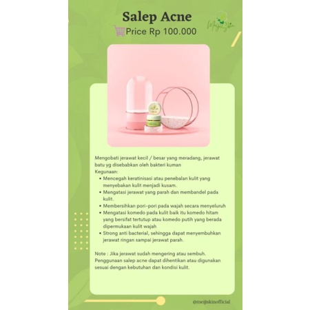 salep acne