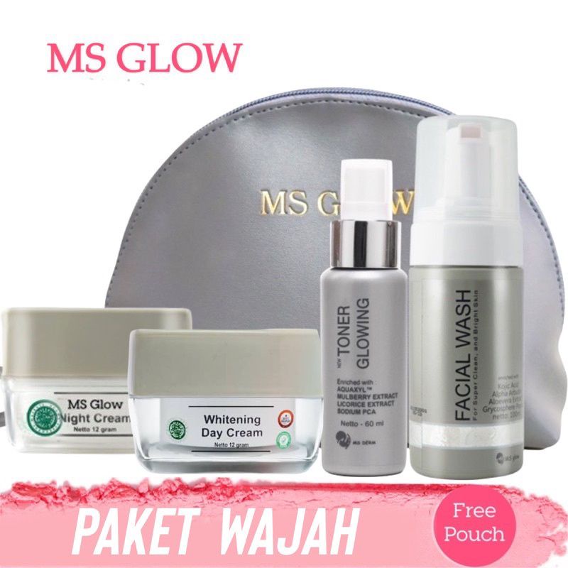 Ms glow paket wajah