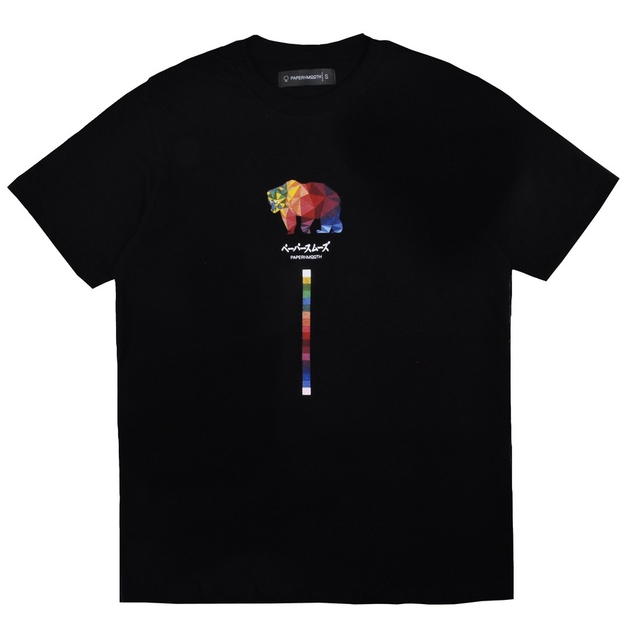 PAPERSMOOTH Tshirt Beartone Black