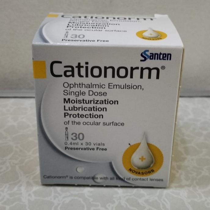 Cationorm Ophthalmic Emulsion 30x0.4 ml