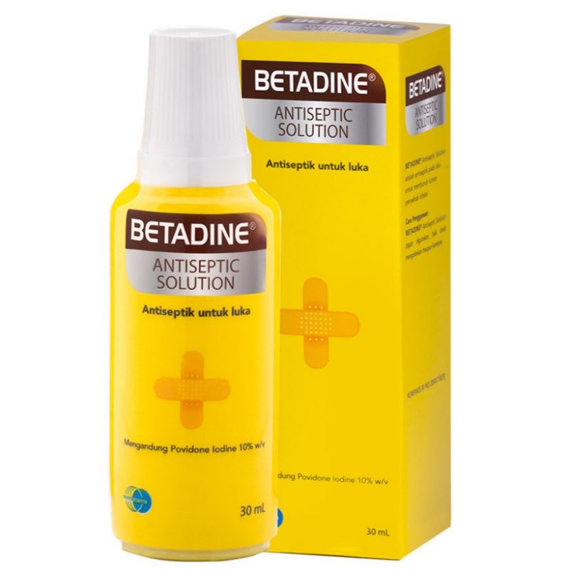 Betadin solution antiseftic 30 ml