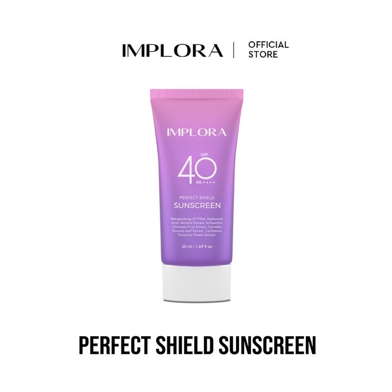 IMPLORA PERFECT SHIELD SUNSCREEN SPF 40 PA ++++