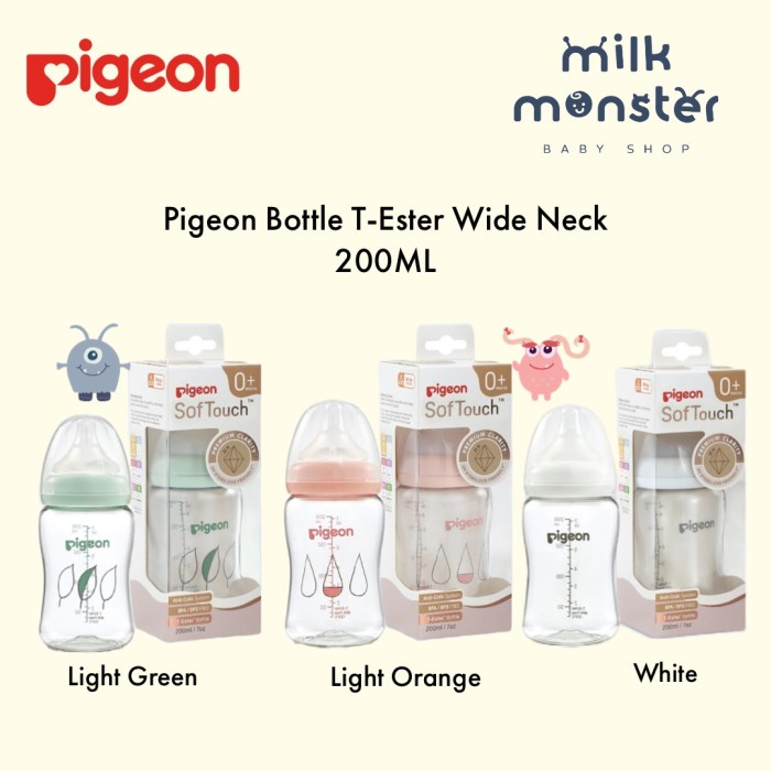 Pigeon Softouch T-Ester Premium Clear Bottle