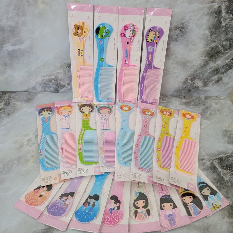 Sisir fancy karakter