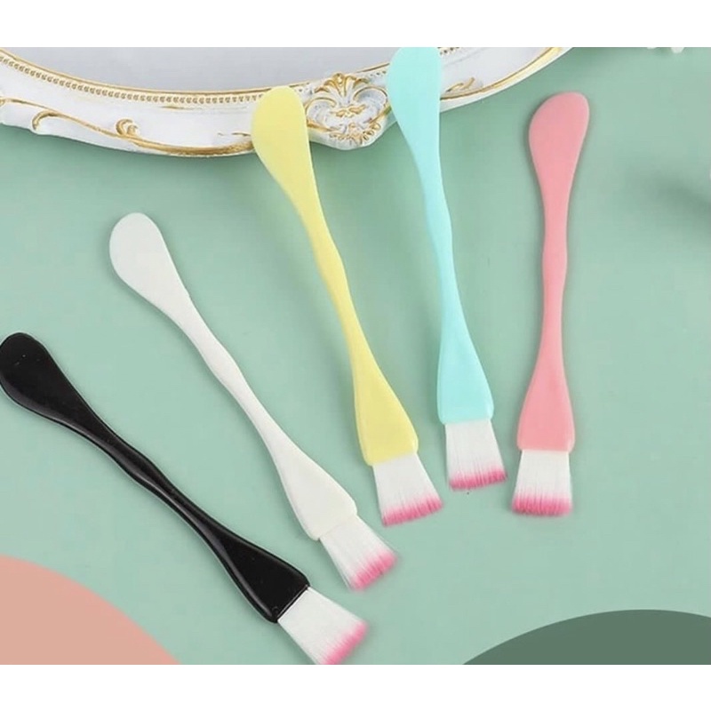kuas masker / spatula