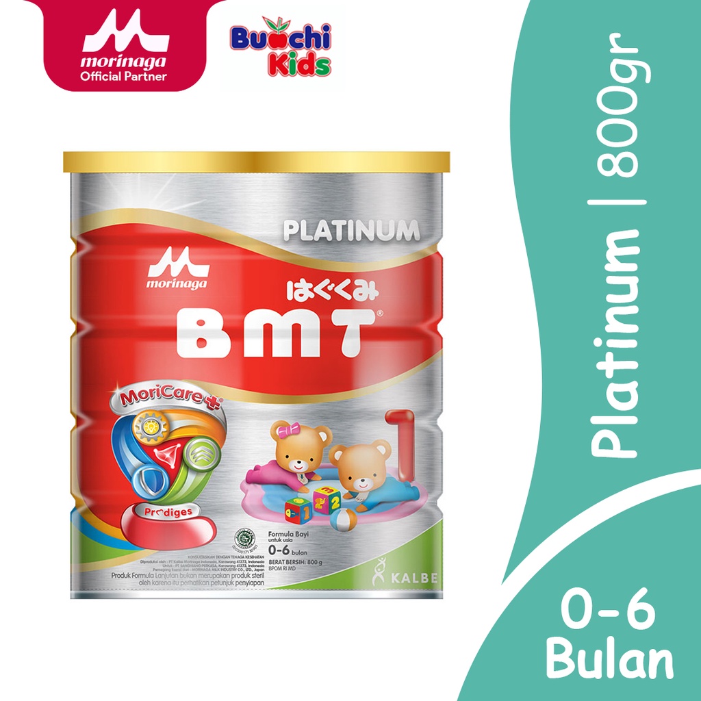 Morinaga BMT platinum 1 800gr