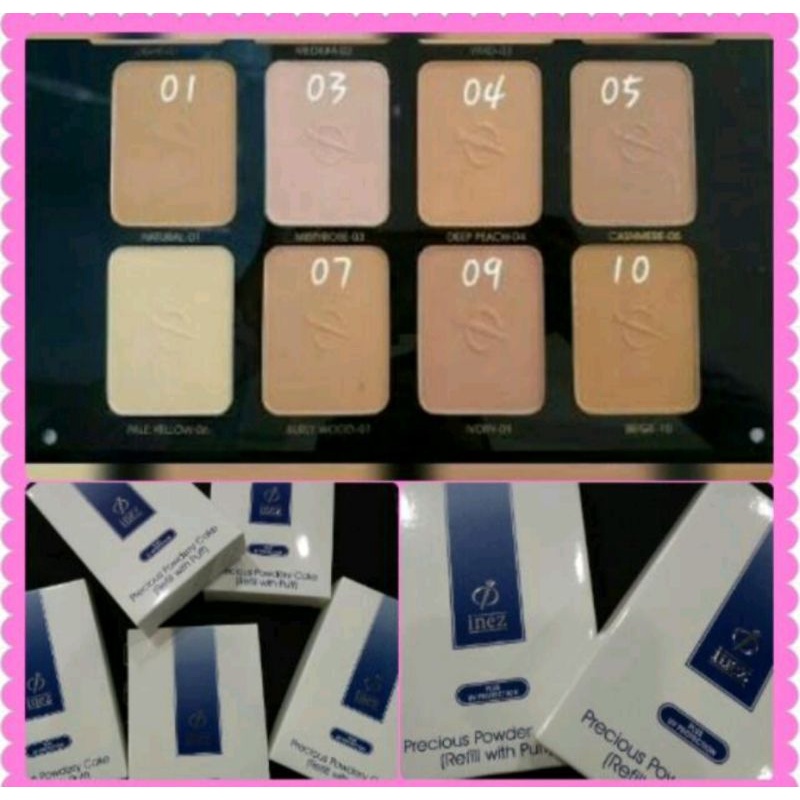 Inez Refil Precios Powdery cake