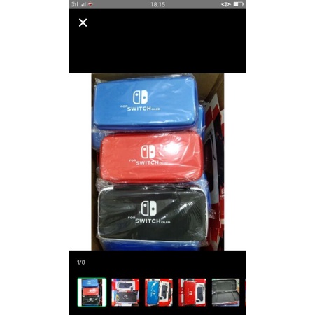 DOMPET NINTENDO SWITCH OLED / STORAGE CASE POCH AIRFOAM NS OLED