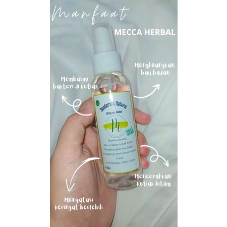MECCA HERBAL deodorant spray 100ML