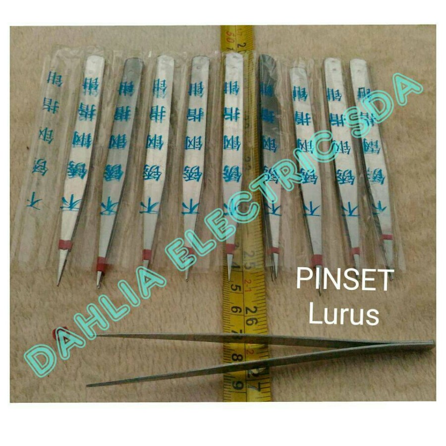 PINSET , Japit Ujung Lurus