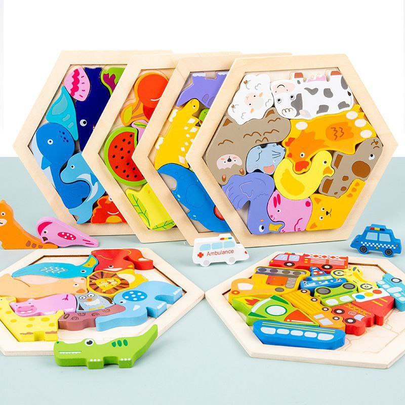 Hexagon Tetris Puzzle