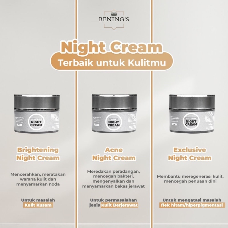 Night Cream Acne