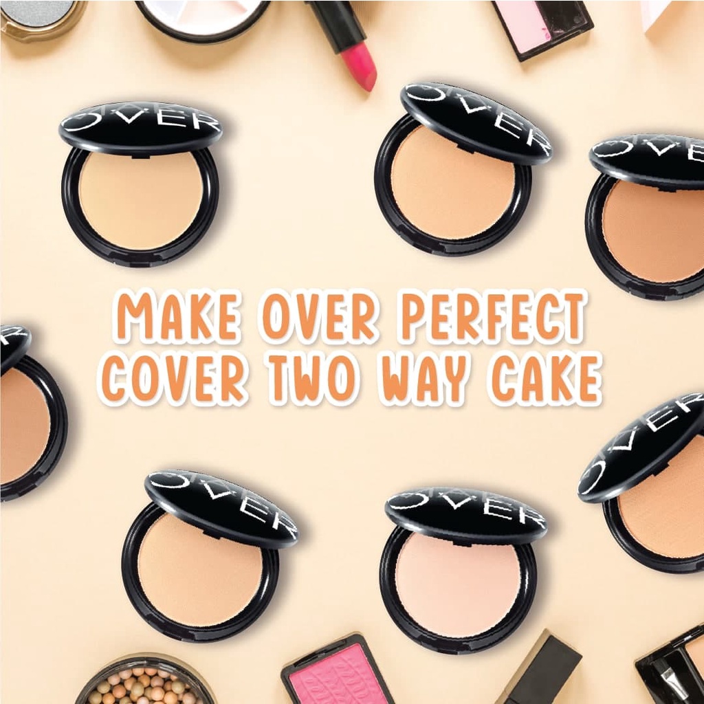 MAKE OVER Perfect Cover TwoWayCake 12g