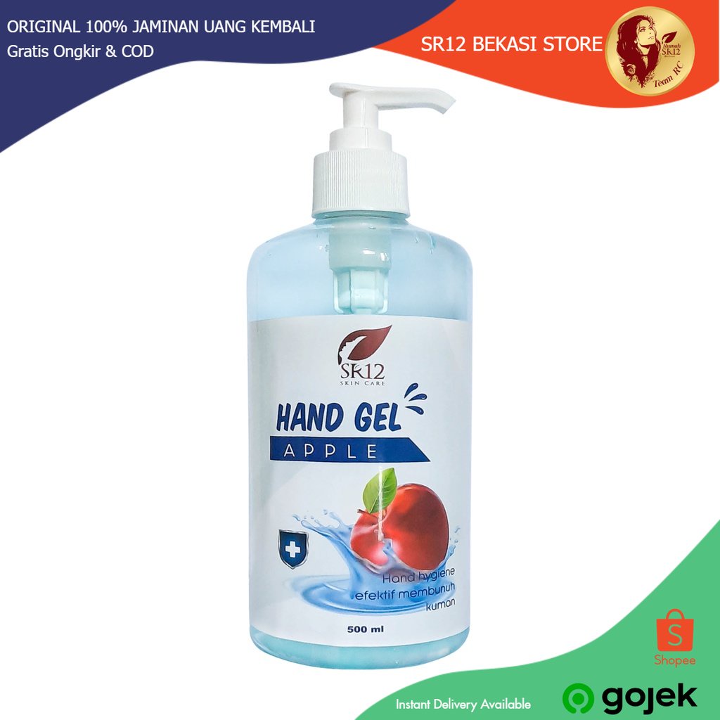 SR12 Hand Gel Apple 500ml