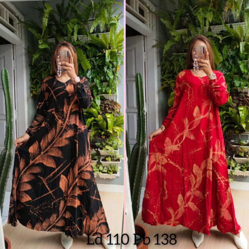 Gamis Batik Cap Madong Murah