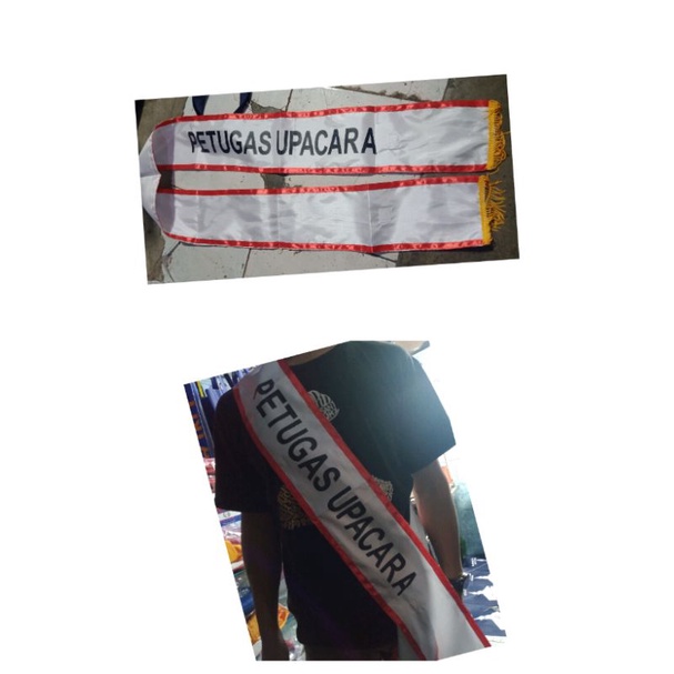 Selempang petugas upacara