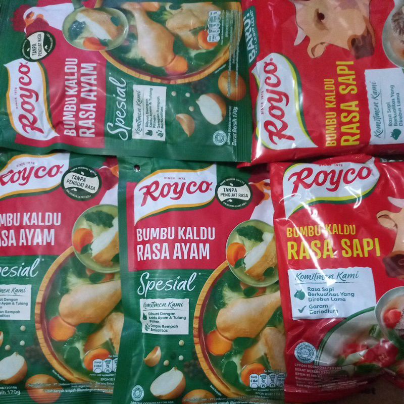 Royco Bumbu Kaldu Rasa Ayam dan Sapi 220g