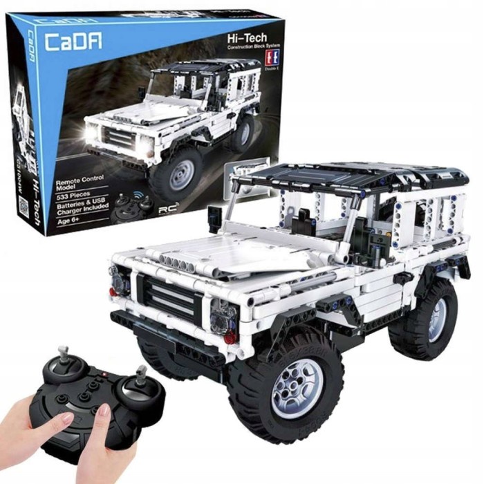 Double E CADA Bricks Jeep Land Rover C51004W Remote Control