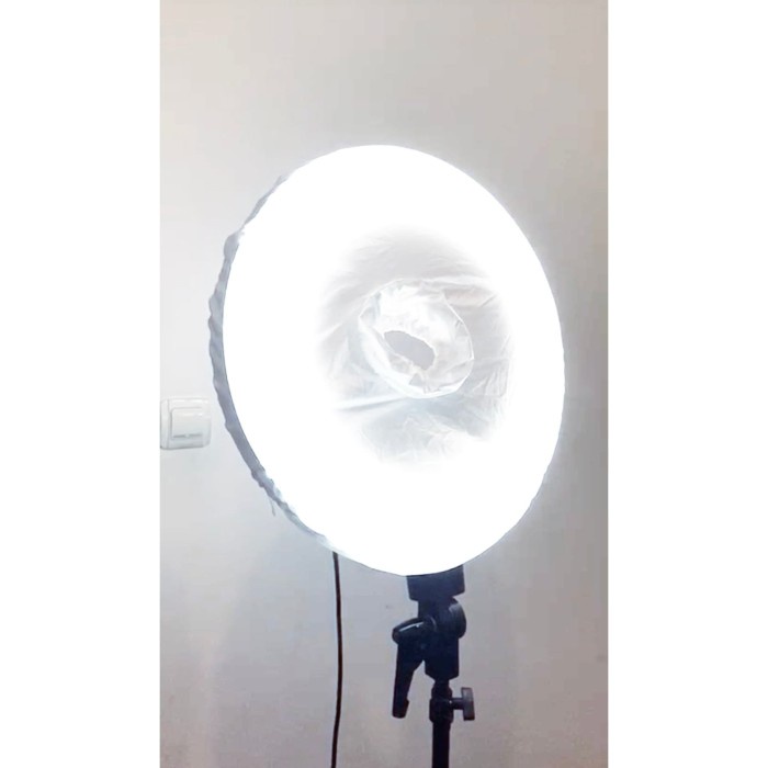 Receptacle Cover Diffuser Ringlight Ring Light Diameter All Size +- 46-51 Cm