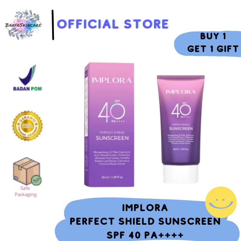 IMPLORA PERFECT SHIELD SUNSCREEN SPF 40 PA++++ UV