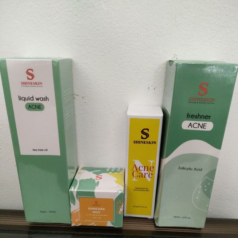 Paket Basic Jerawat isi 4 Shineskin