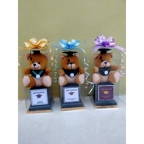 TERMURAH Piala boneka wisuda boneka bear