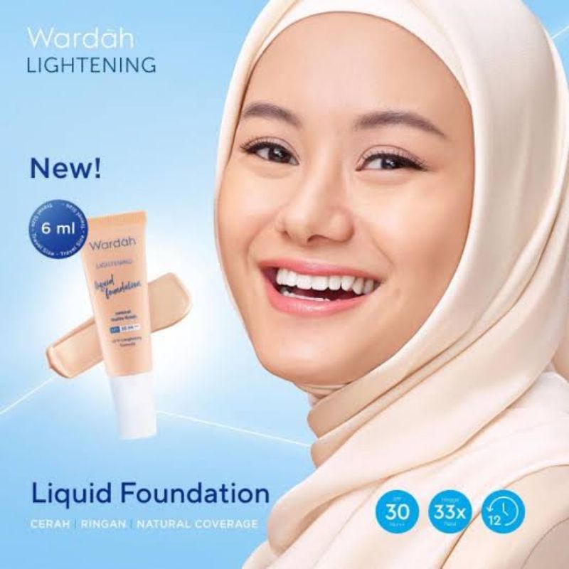 WARDAH Lightening Liquid Foundation 6ml