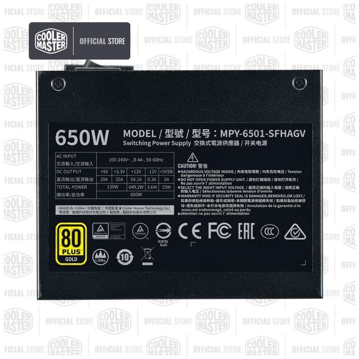 Cooler Master V650 Sfx Gold