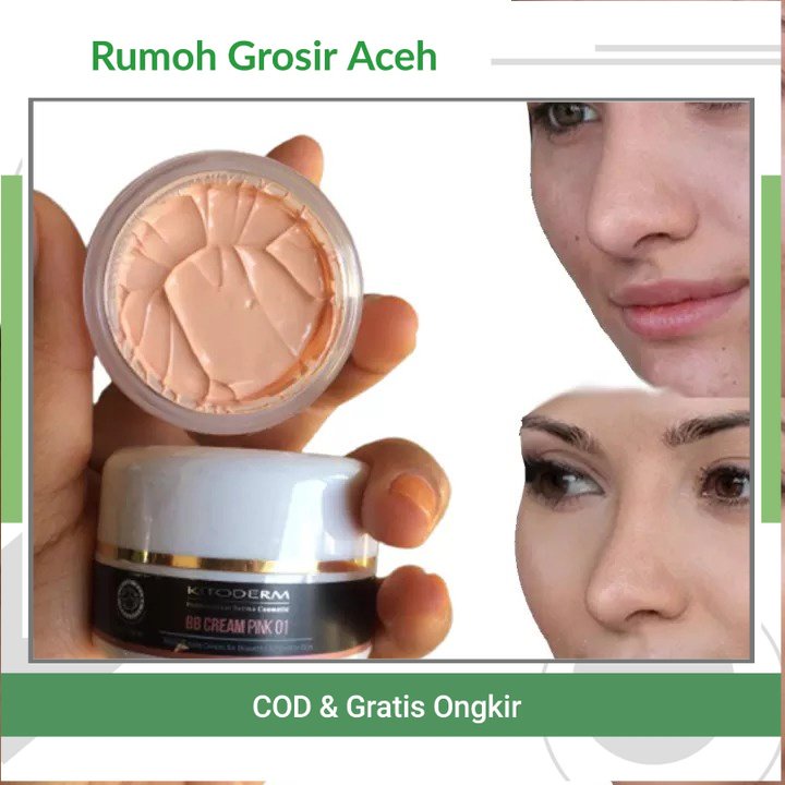 [ACEH] KITODERM BB CREAM 01 PINK