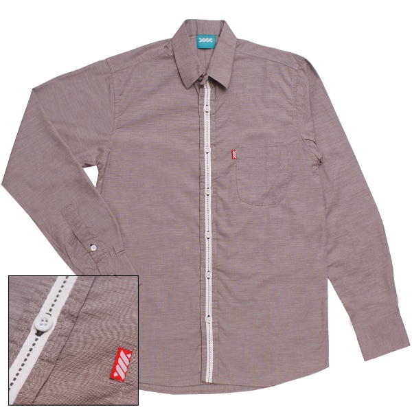 WADEZIG! SHIRT - SCOOT #2 BROWN