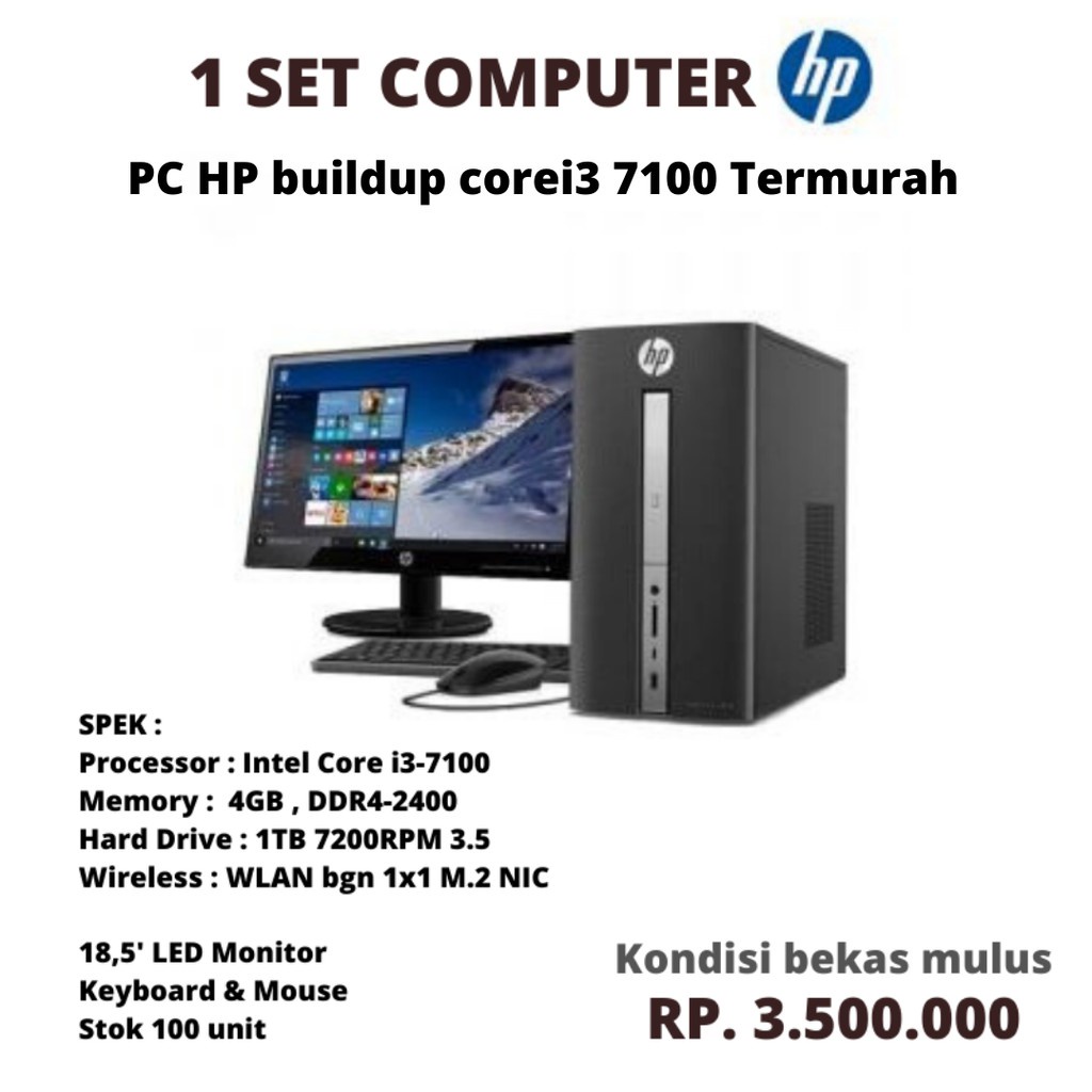 PC Desktop All In One HP