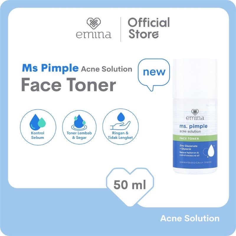 Emina Ms. Pimple Acne Solution Face Toner