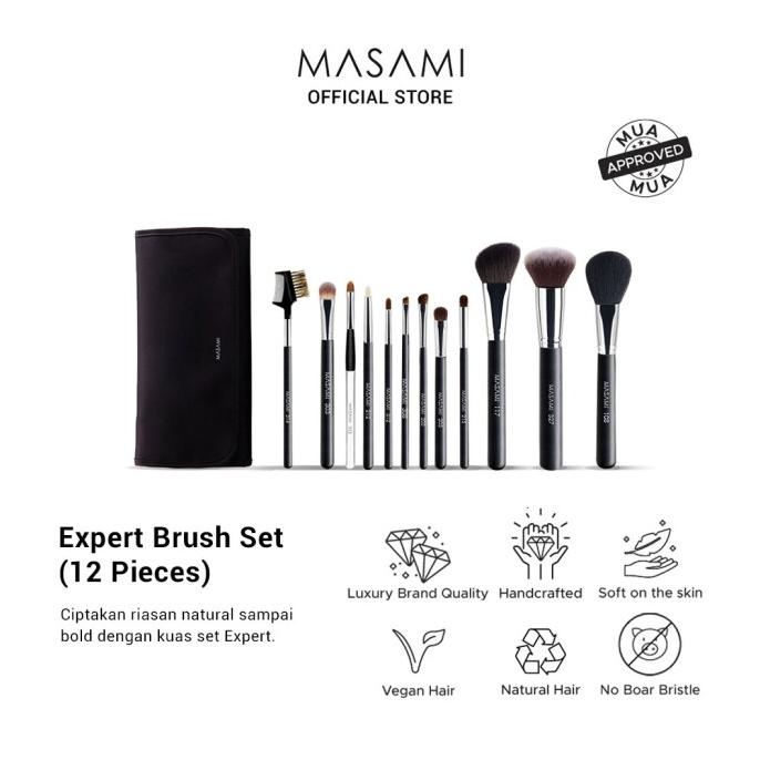 Masami Expert Brush Set (12 Pcs)