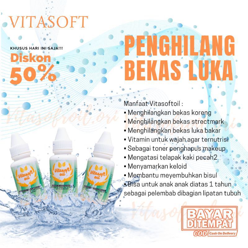 Vitasoft Oil COD Seluruh Indonesia