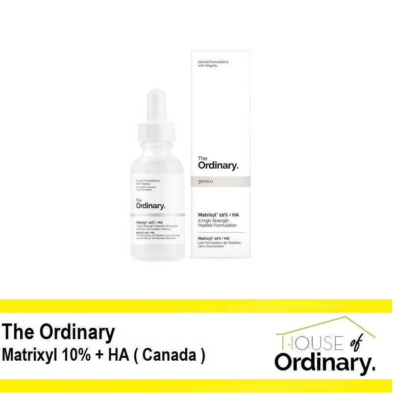 The 0rdinary Matrixyl 10% + HA ( Canada Version )