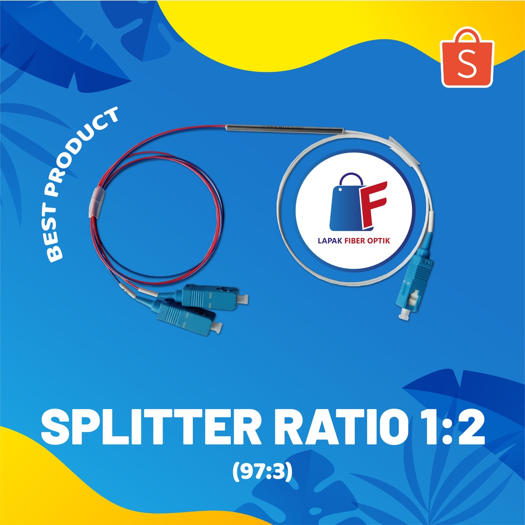 Splitter 1:2 ratio 97:3/Spliter rasio 3:97