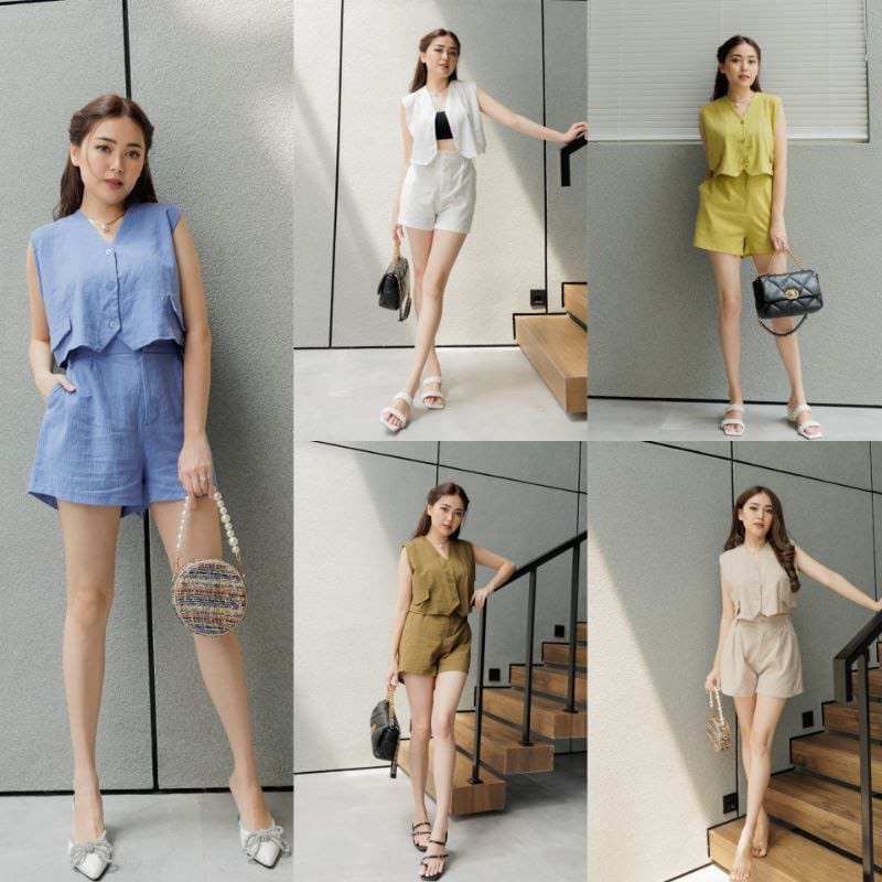 VEST LINEN SET