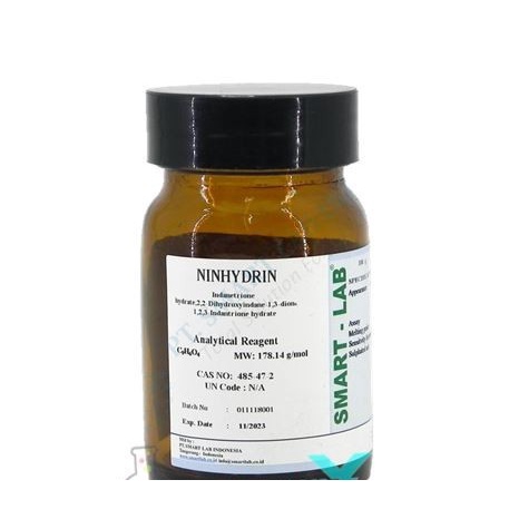 Ninhydrin - Ninhidrin Indicator Ammonia (100 GRAM) Smart Lab