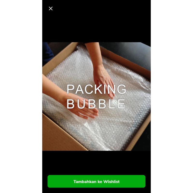 Tambahan Packing Bubble Wrap